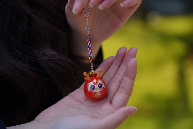 Cute Dragon Keychain