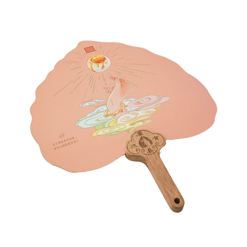 Chinese Style Bodhi Zen Fan