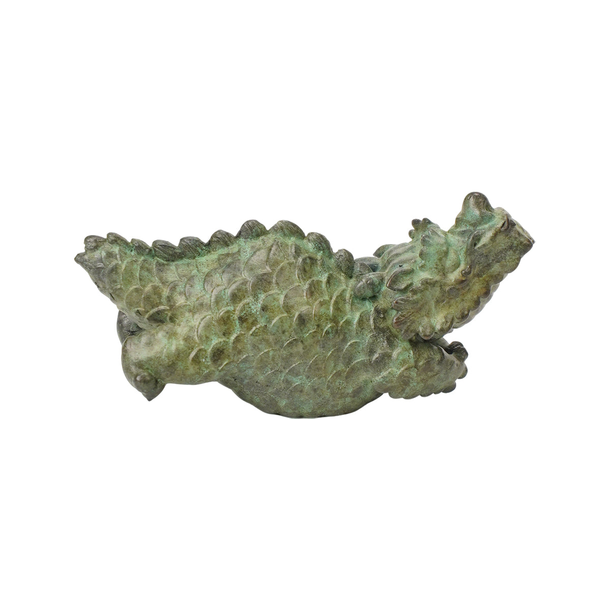 Small green dragon ornament incense stick decorations