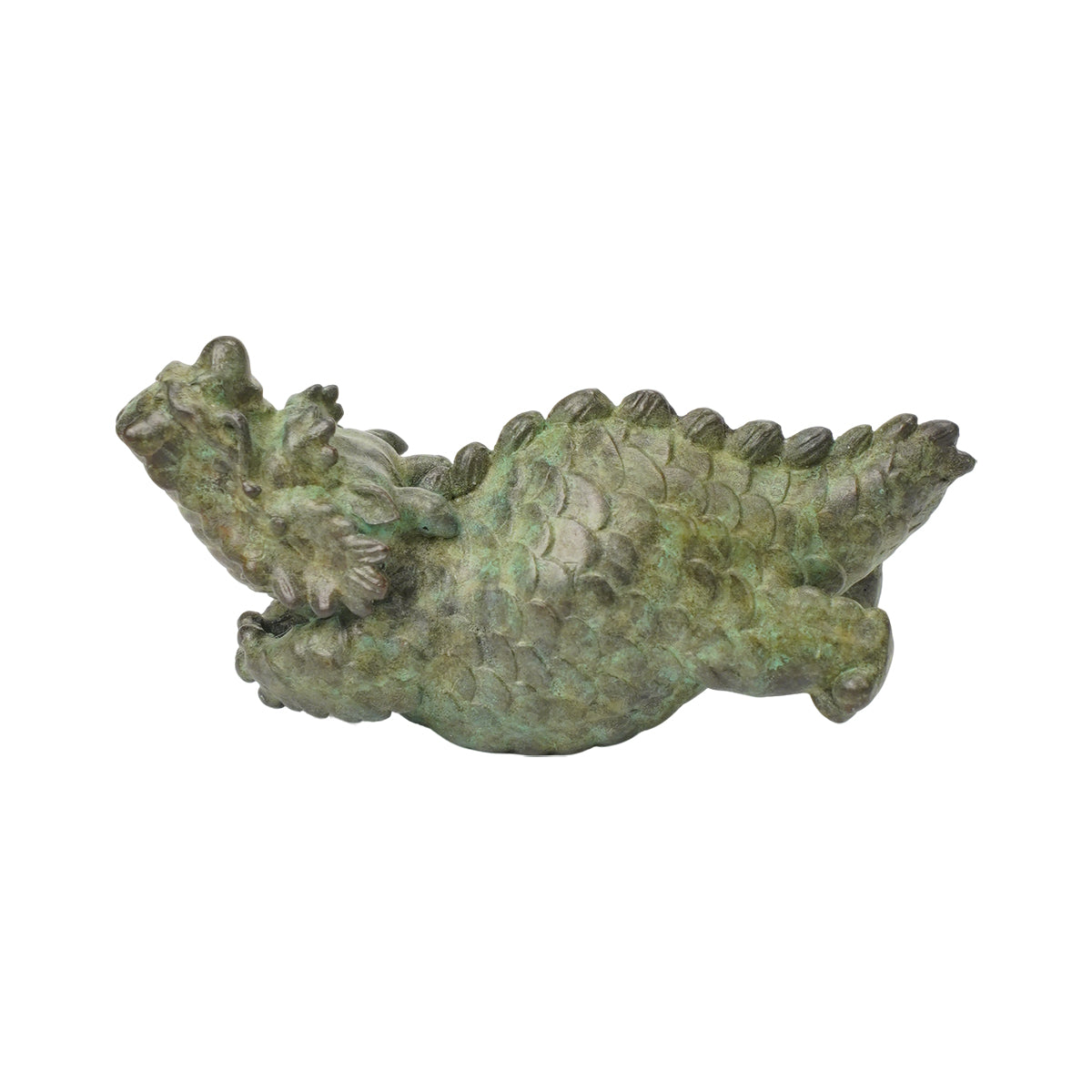 Small green dragon ornament incense stick decorations