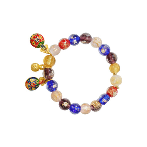 Chinese Style Glaze Bead Bracelet