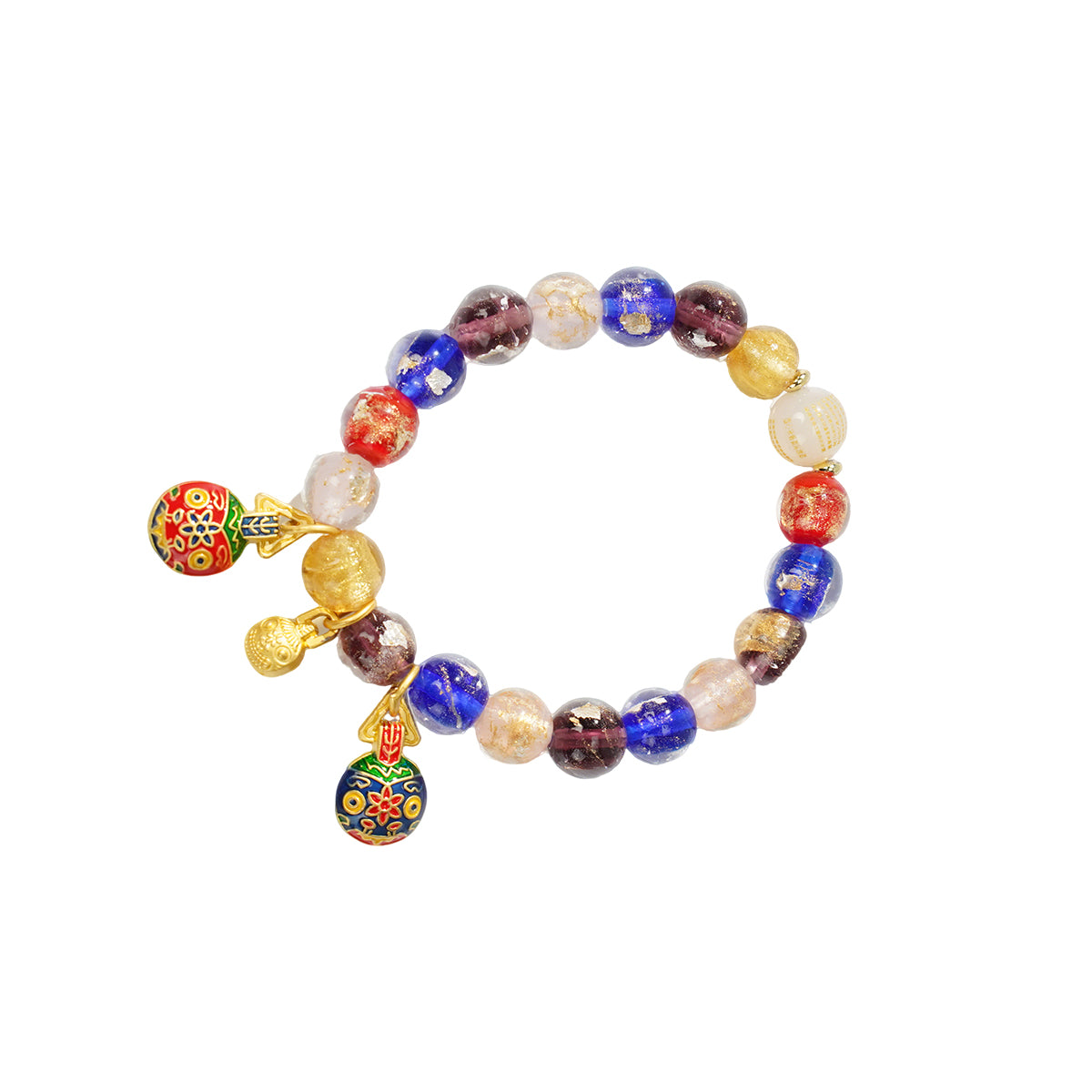 Chinese Style Glaze Bead Bracelet