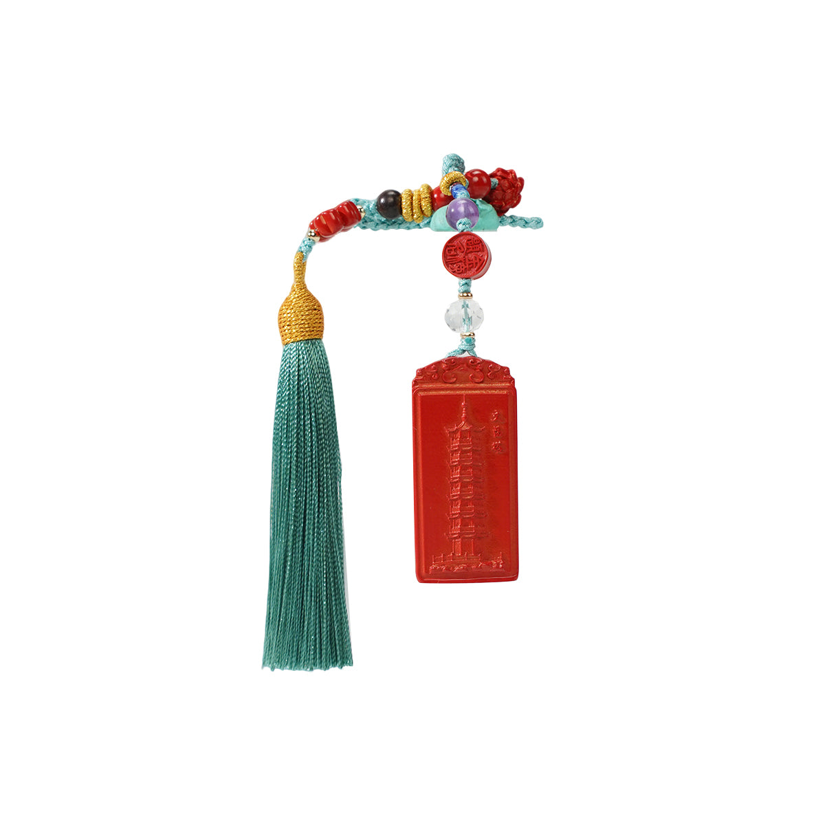 Wenchang Pagoda Tassel  Phone Chain