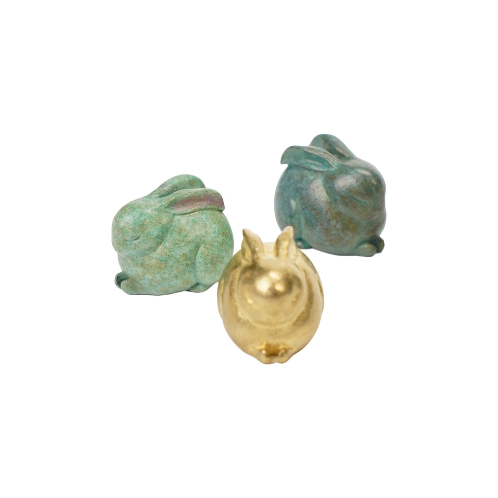 mini rabbit incense holder ornament decoration